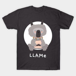 Lame Llama Funny Saying T-Shirt